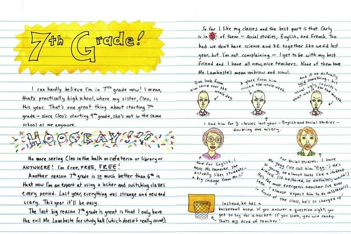 Amelia's 7th-Grade Notebook (Amelia Series)