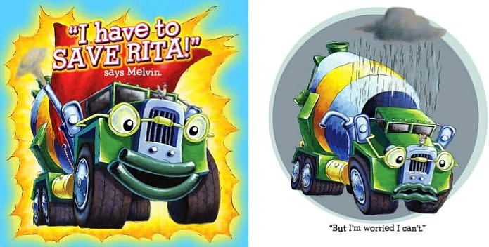Melvin Might? (Jon Scieszka's Trucktown Series)
