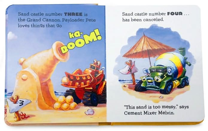 Sand Castle Bash: Counting from 1 to 10 (Jon Scieszka's Trucktown Series)