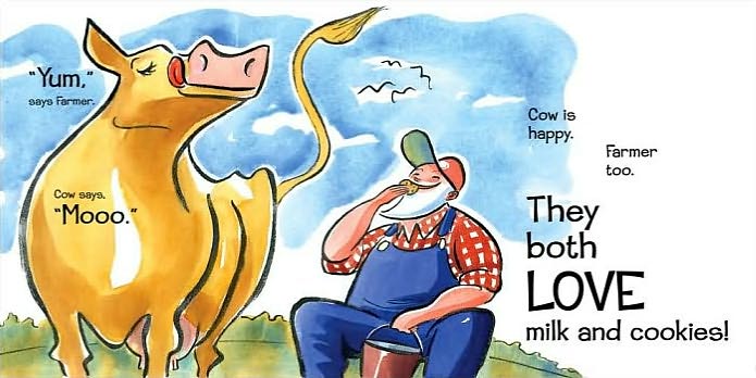 The The Cow Loves Cookies
