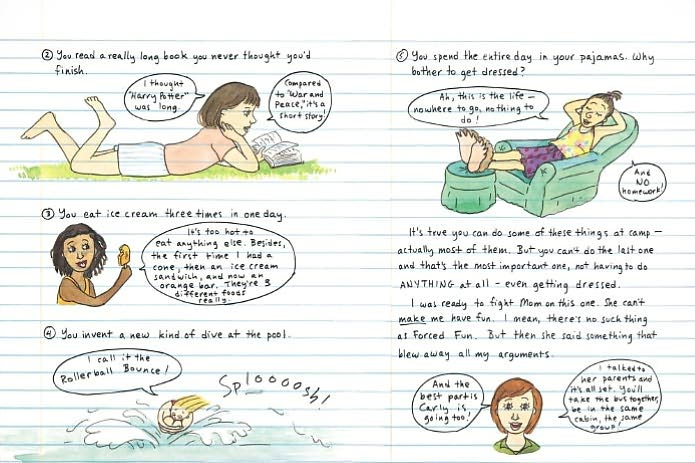 Amelia's Itchy-Twitchy, Lovey-Dovey Summer at Camp Mosquito