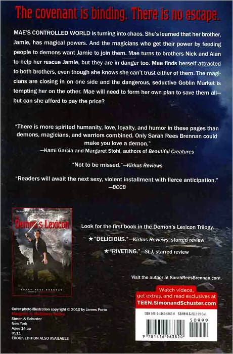 The Demon's Covenant (Demon's Lexicon Series #2)