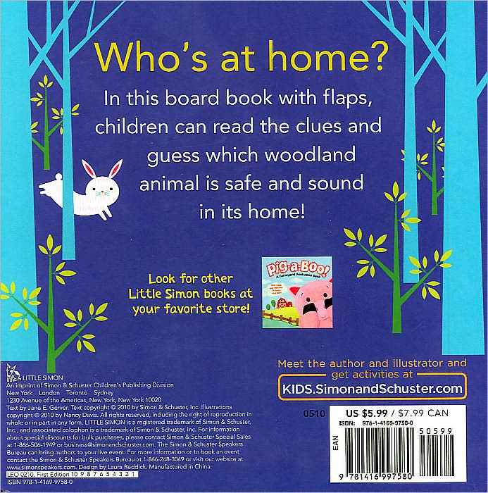 Who's at Home?: A Lift-the-Flap Book