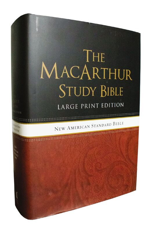 NASB MacArthur Study Bible Large Print