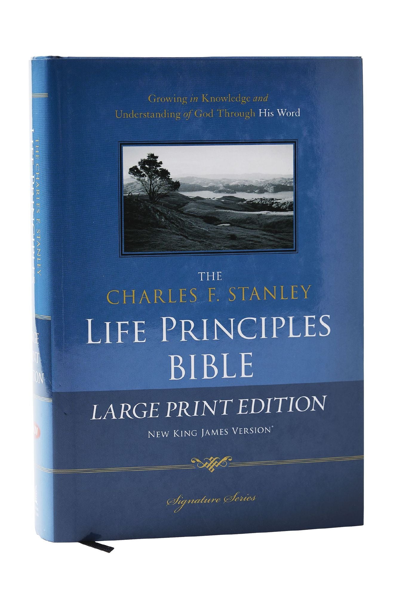 The Charles F. Stanley Life Principles Bible, NKJV: Large Print Edition