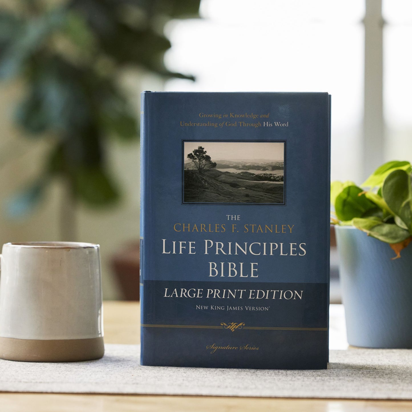 The Charles F. Stanley Life Principles Bible, NKJV: Large Print Edition