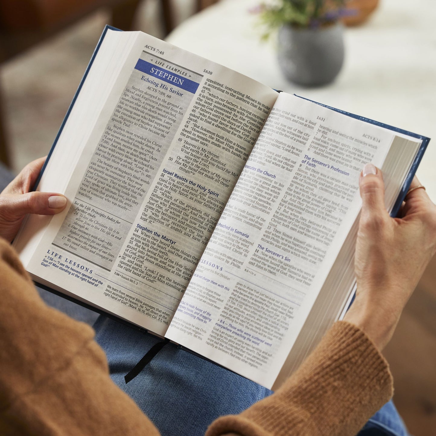 The Charles F. Stanley Life Principles Bible, NKJV: Large Print Edition