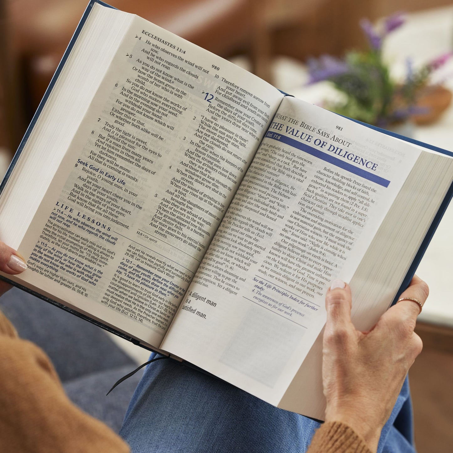 The Charles F. Stanley Life Principles Bible, NKJV: Large Print Edition