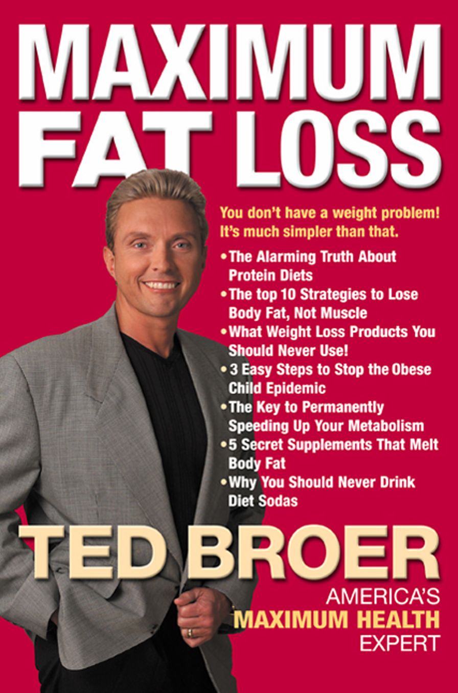Maximum Fat Loss: You Don't Have a Weight Problem! It's Much Simpler Than That.