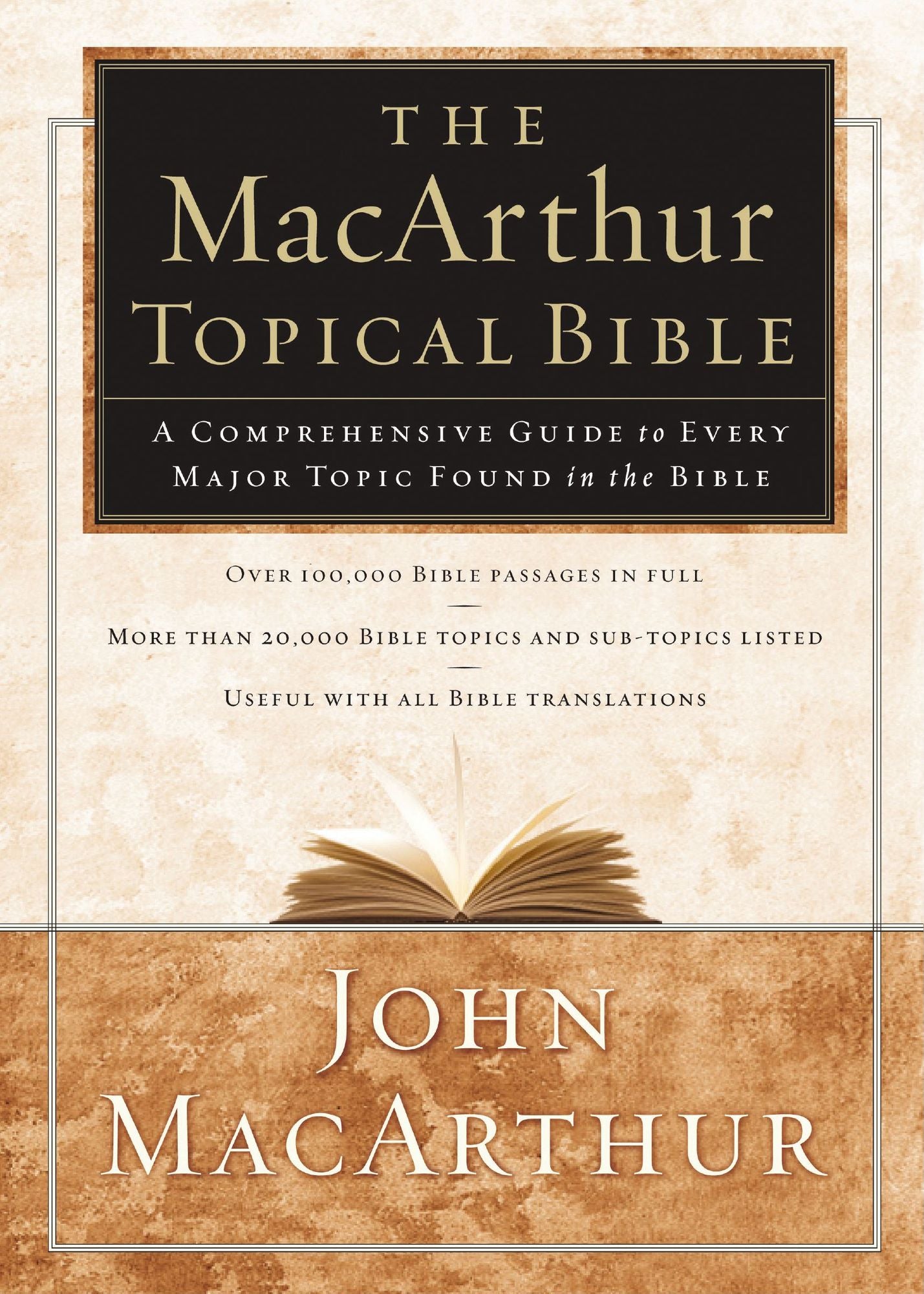 The MacArthur Topical Bible: A Comprehensive Guide to Every Major Topic Found in the Bible