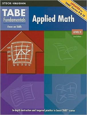 TABE Fundamentals: Student Edition Applied Math, Level D