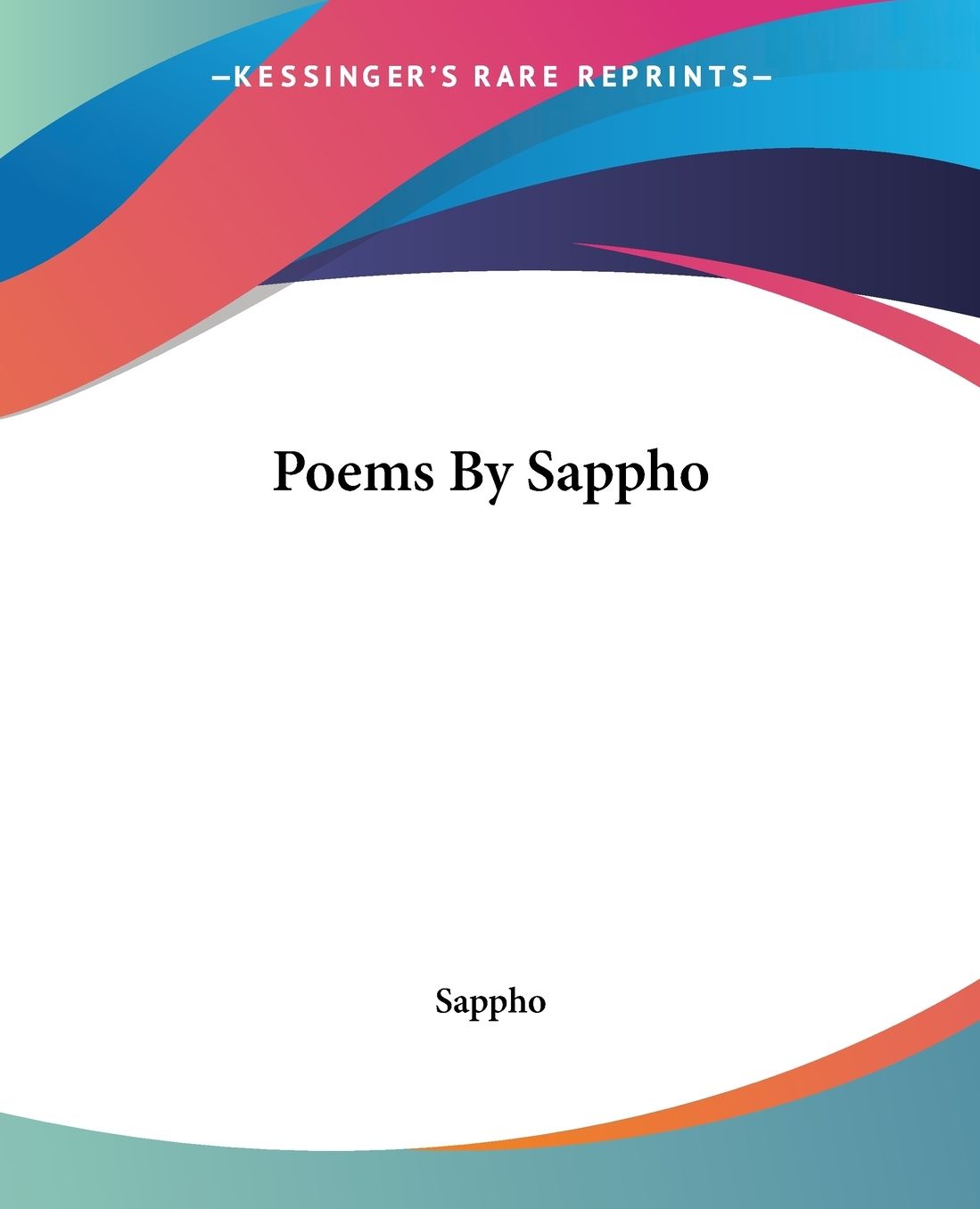 Poems By Sappho