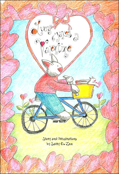 Lucy Makes a Valentine