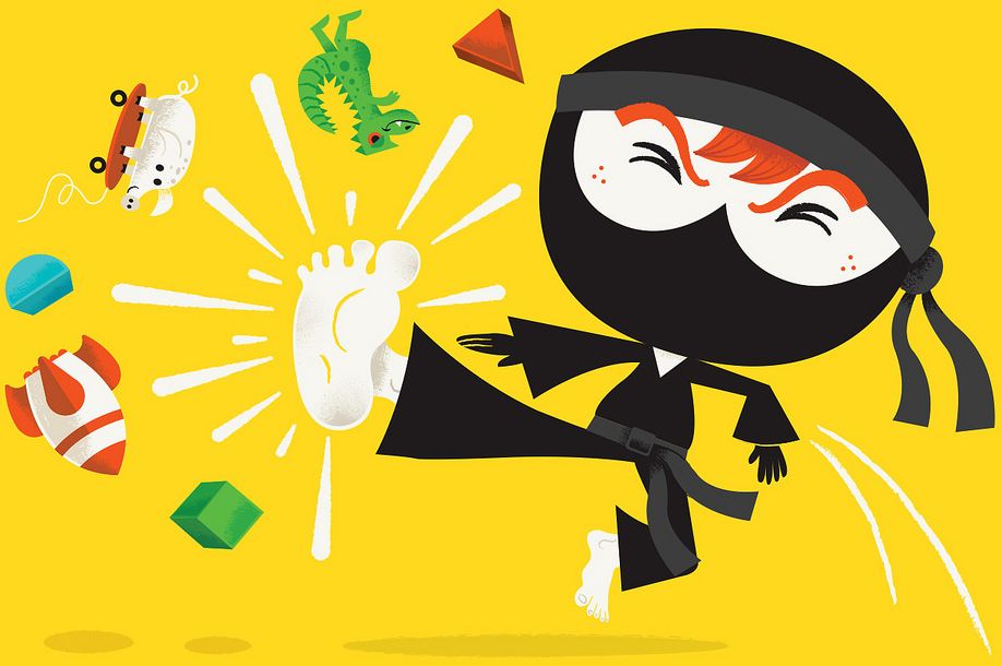 Ninja, Ninja, Never Stop!