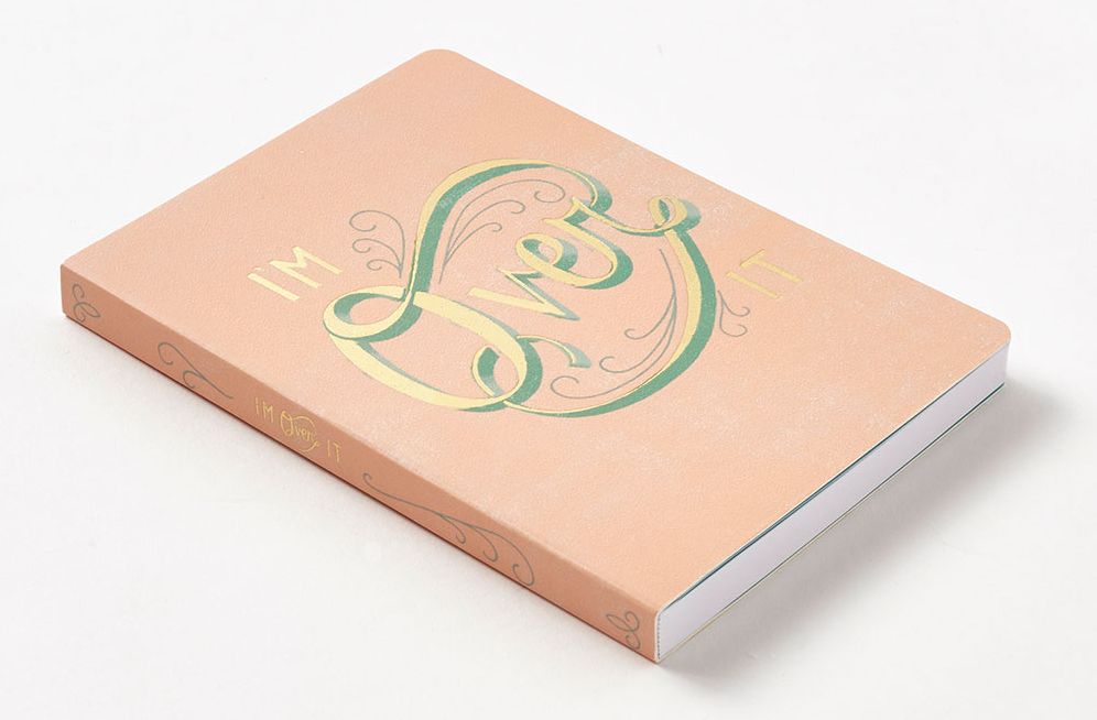 Daily Dishonesty: I'm Over It Journal 5" x 7"