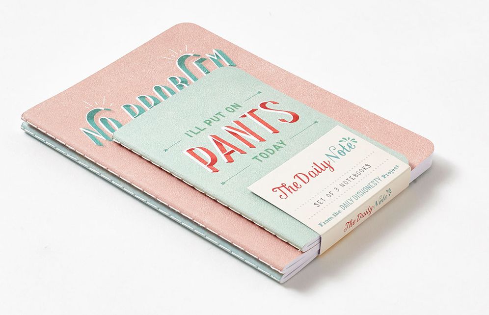 Daily Dishonesty: The Daily Note (Set of 3 Notebooks)