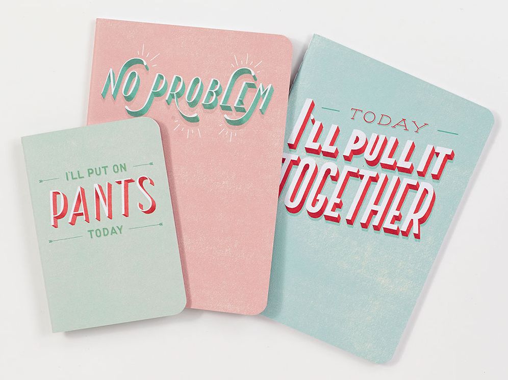 Daily Dishonesty: The Daily Note (Set of 3 Notebooks)