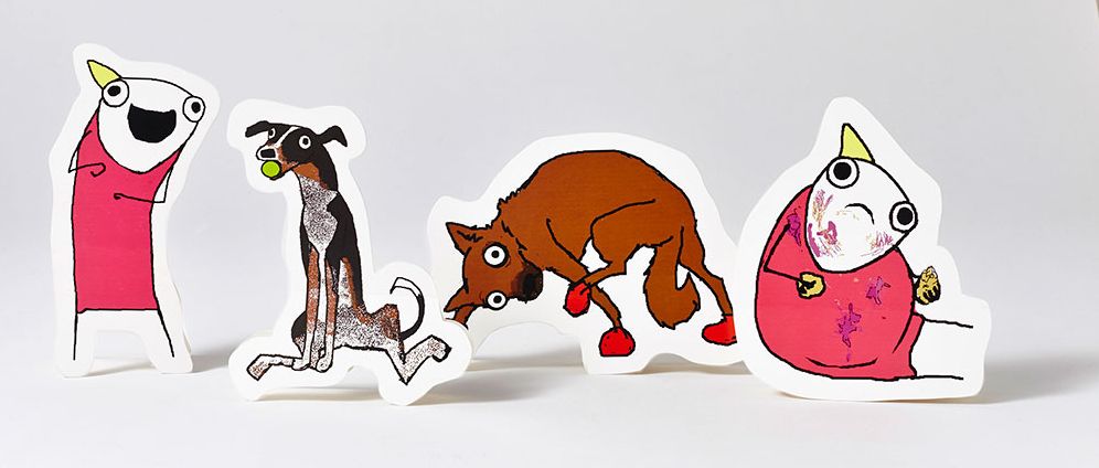 Hyperbole and a Half 12 Die-Cut Notecards