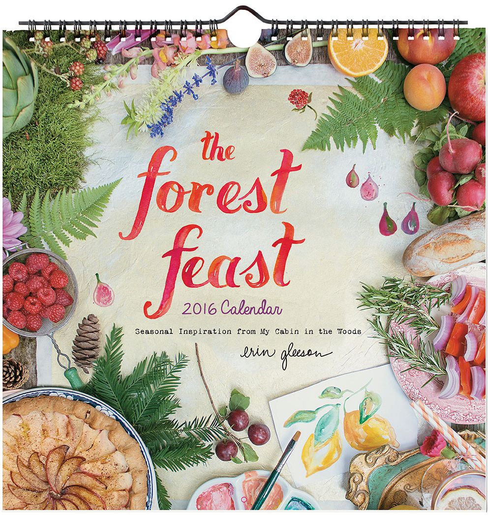 The Forest Feast 2016 Wall Calendar