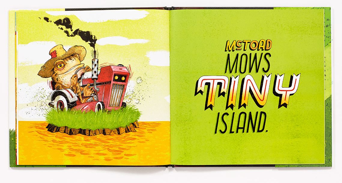McToad Mows Tiny Island