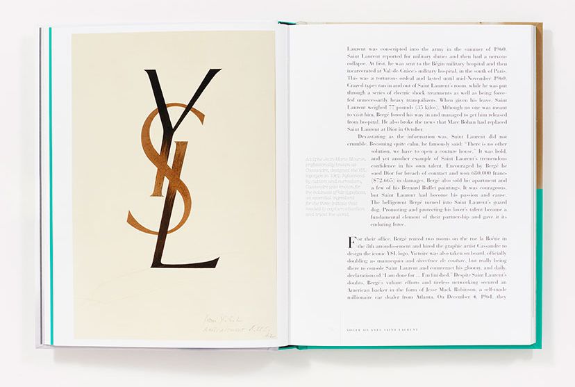Vogue on Yves Saint Laurent