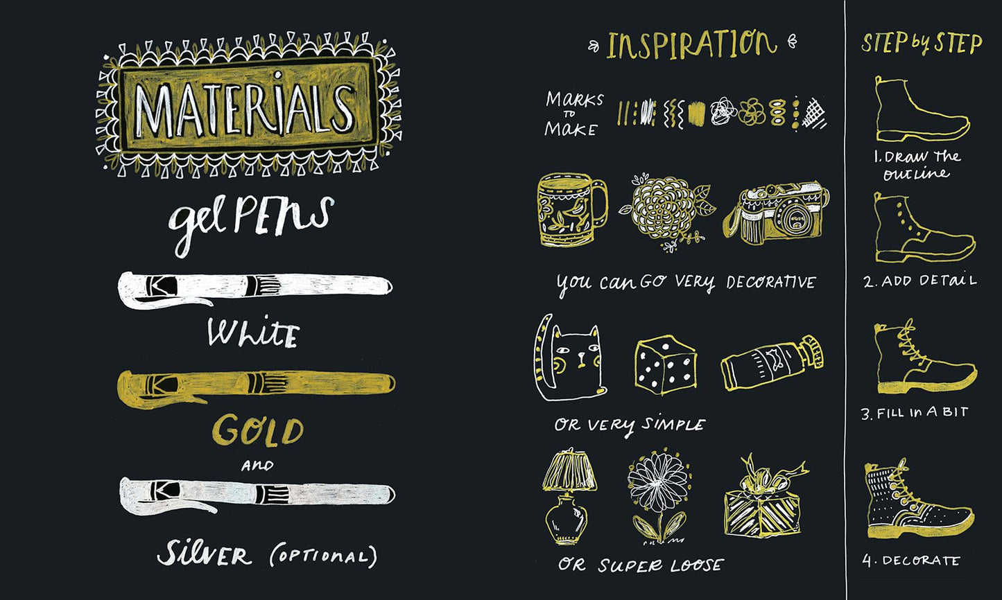 Draw Every Day, Draw Every Way : Sketch, Paint, and Doodle Through One Creative Year