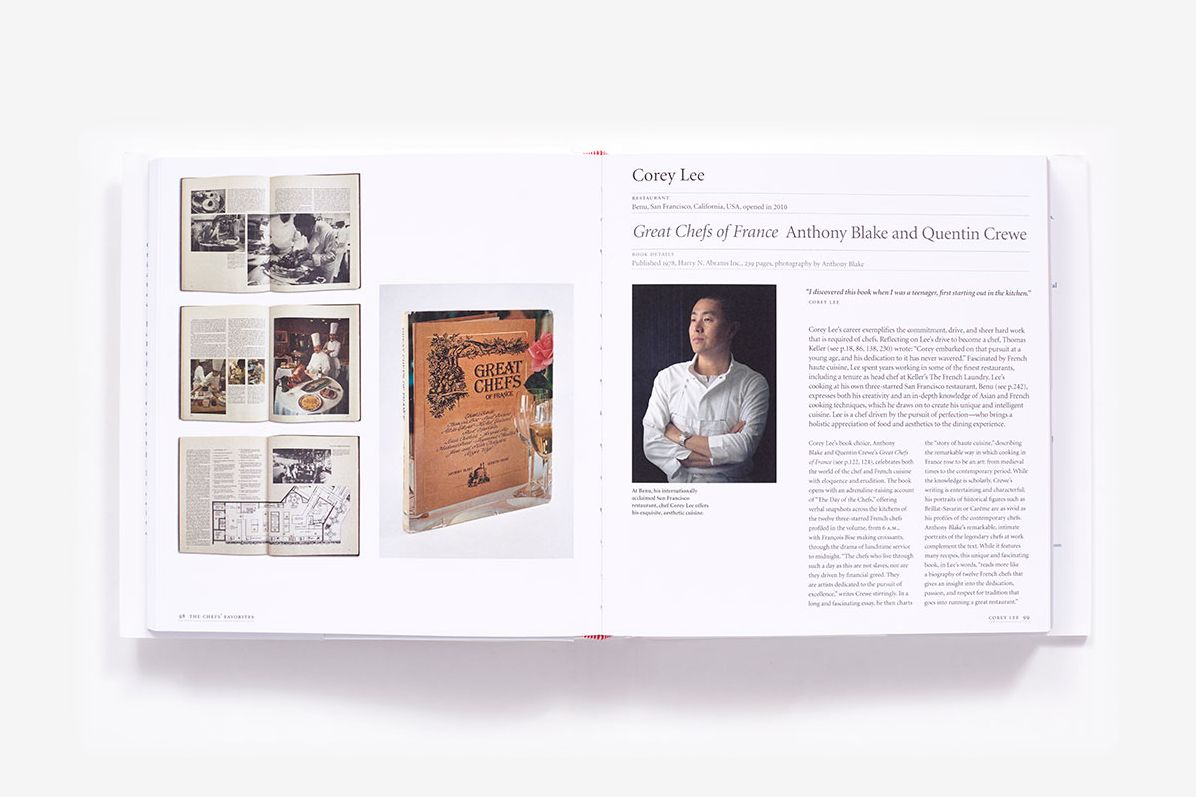 The Chef's Library: Favorite Cookbooks from the World's Great Kitchens