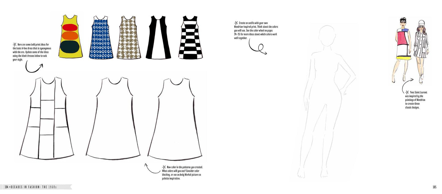 Sketch Your Style : A Guided Sketchbook for Drawing Your Dream Wardrobe