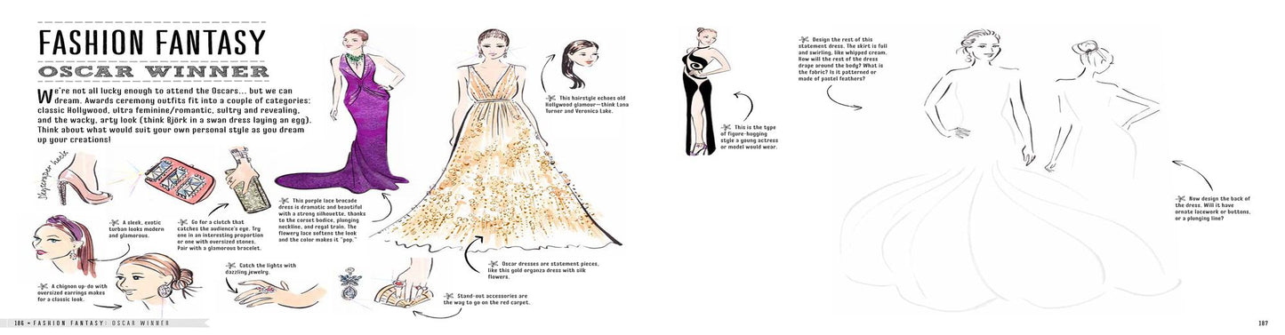 Sketch Your Style : A Guided Sketchbook for Drawing Your Dream Wardrobe