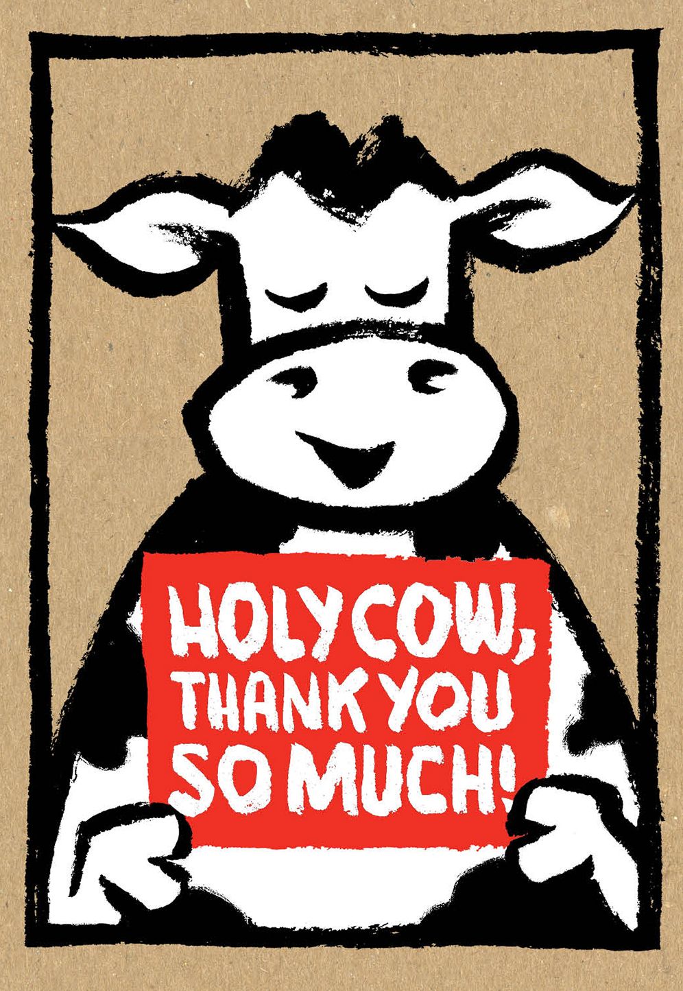 Holy Cow: Thank You So Much! (Thank-You Cards)