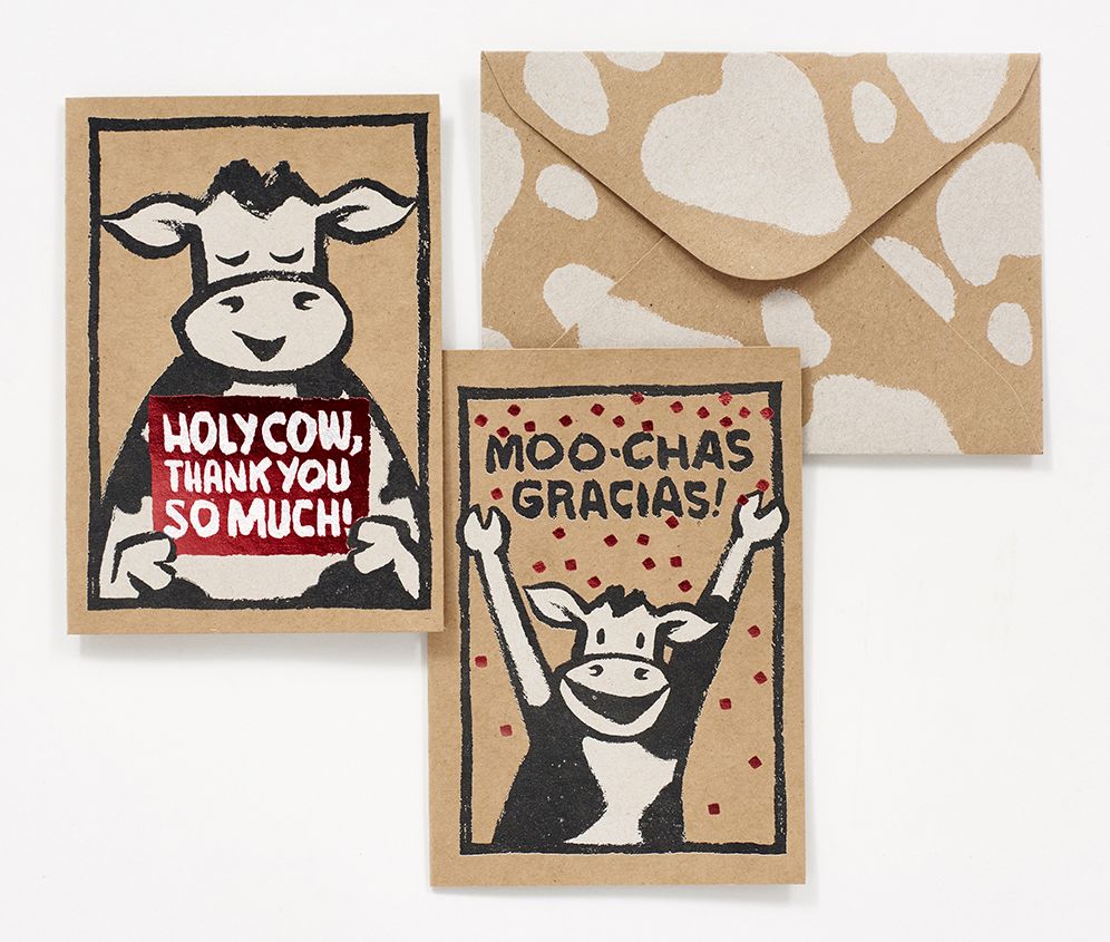 Holy Cow: Thank You So Much! (Thank-You Cards)