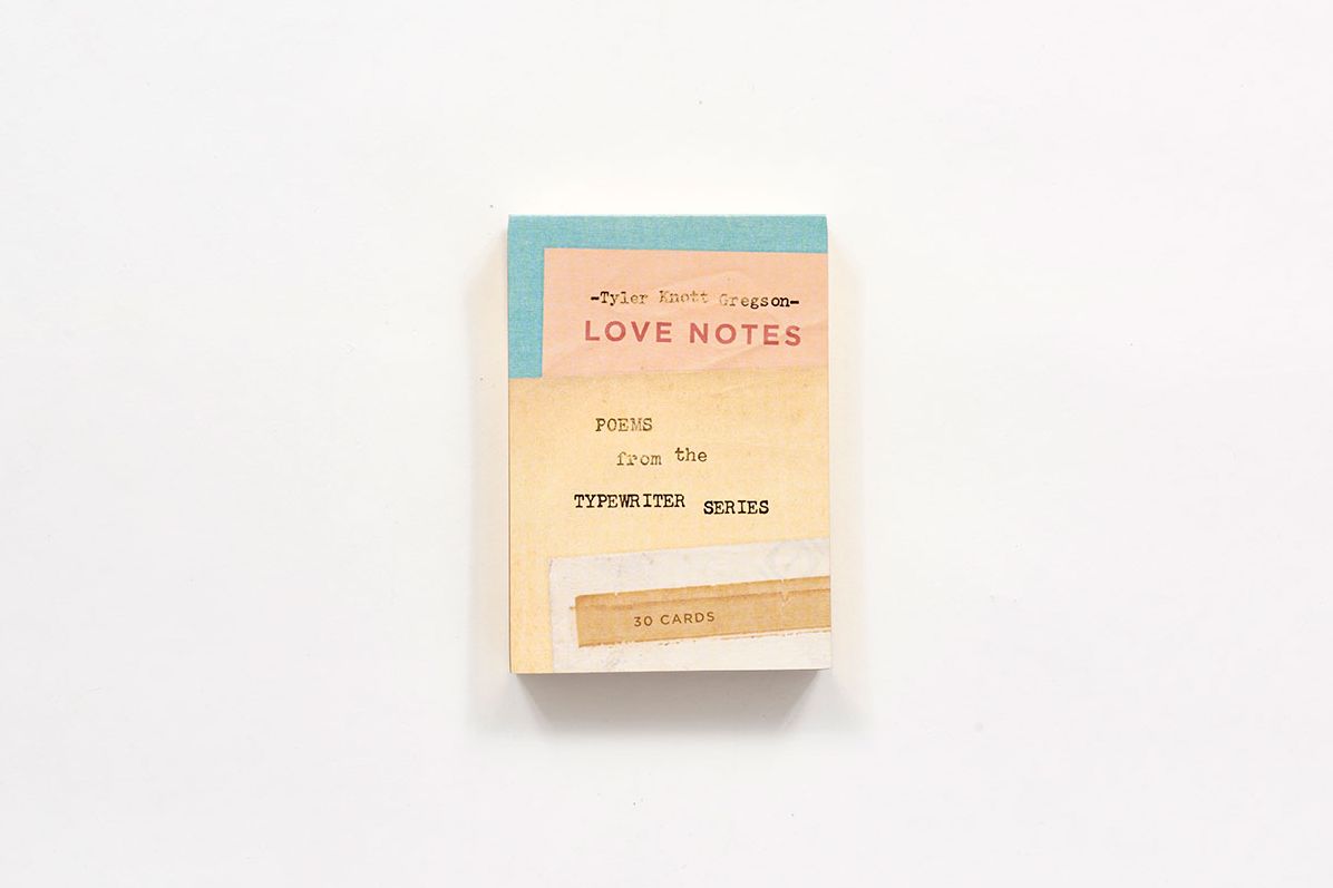 Love Notes: 30 Cards (Postcard Book): Poems from the Typewriter Series