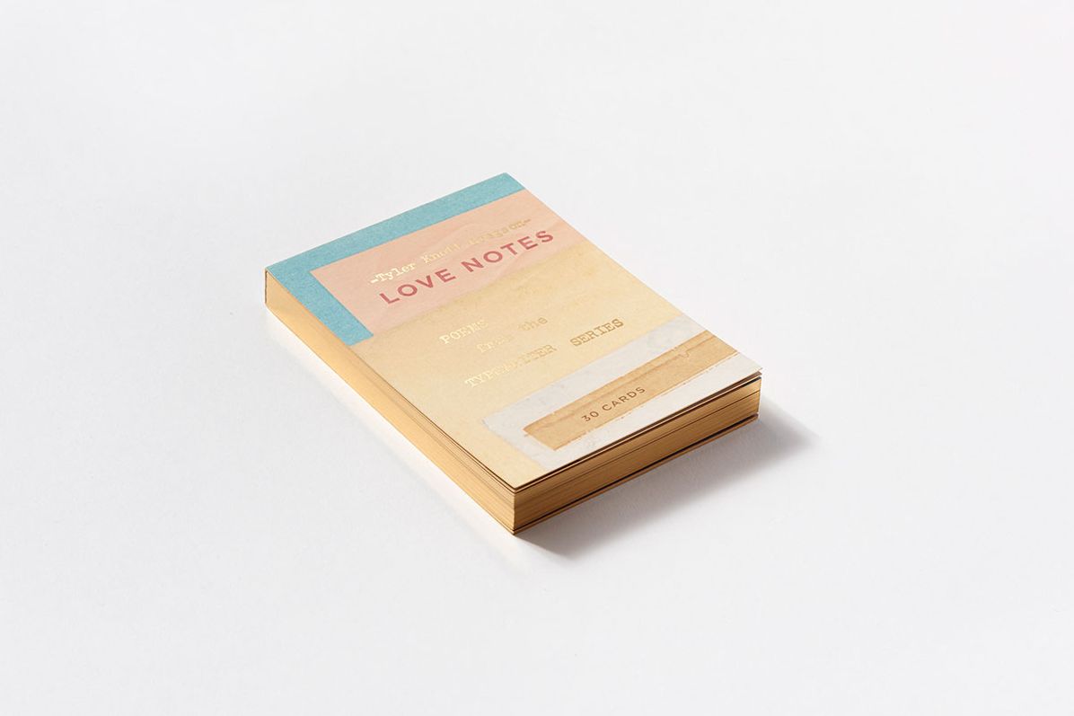 Love Notes: 30 Cards (Postcard Book): Poems from the Typewriter Series