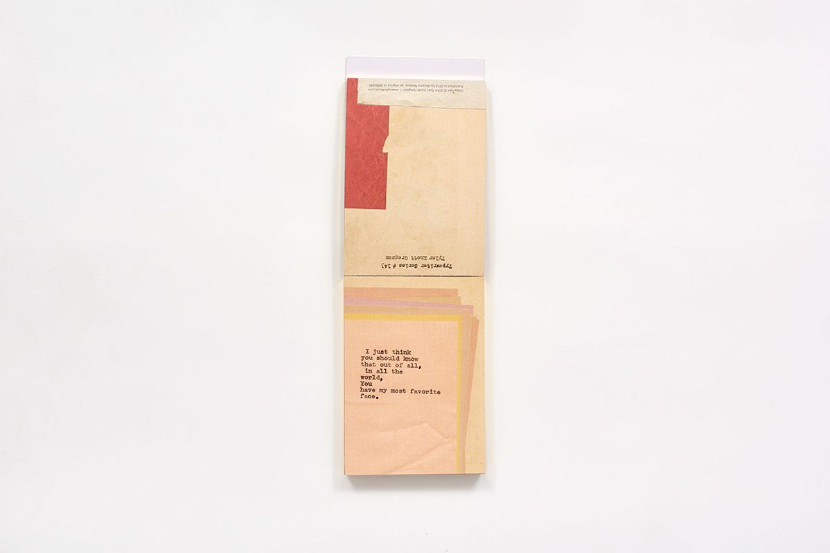 Love Notes: 30 Cards (Postcard Book): Poems from the Typewriter Series