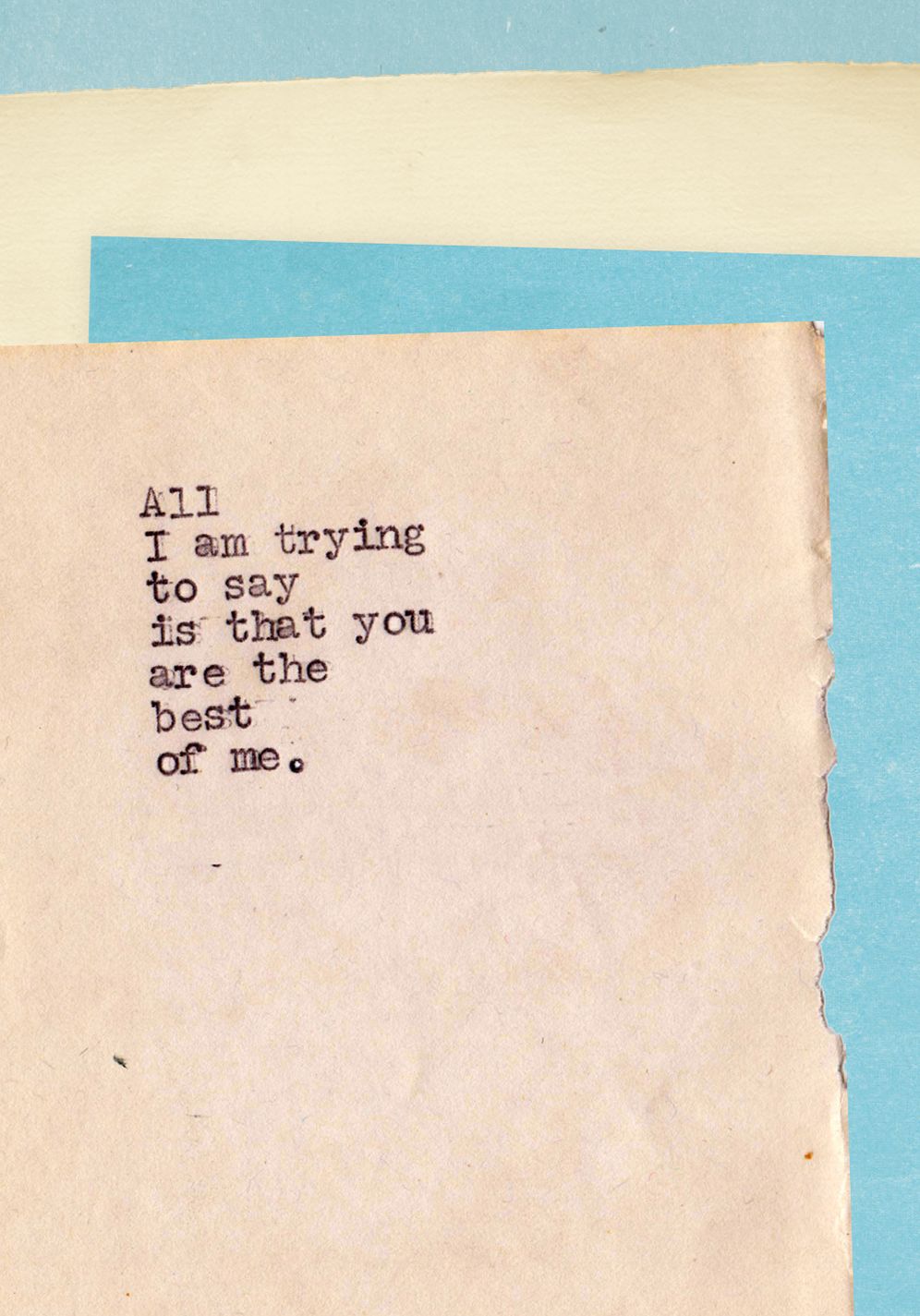 Love Notes: 30 Cards (Postcard Book): Poems from the Typewriter Series