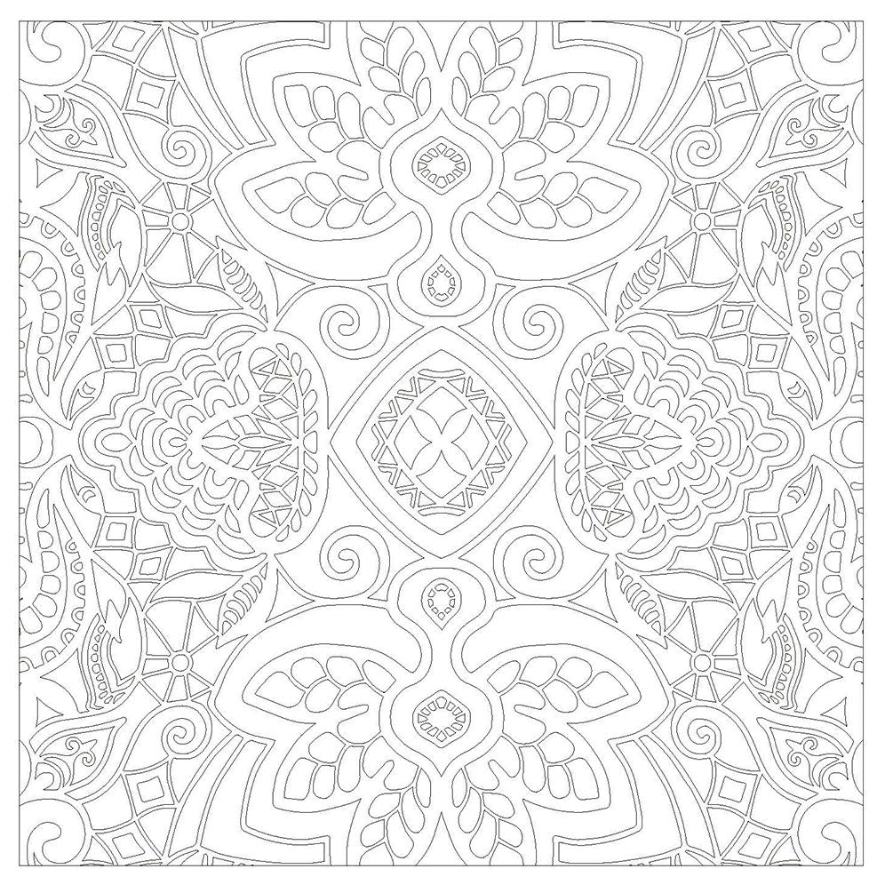 Vive Le Color! Meditation (Adult Coloring Book and Pencils): Color Therapy Kit