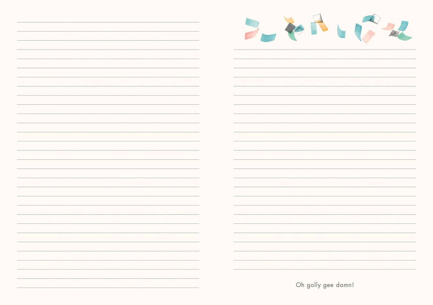 Breakfast at Tiffany's Journal