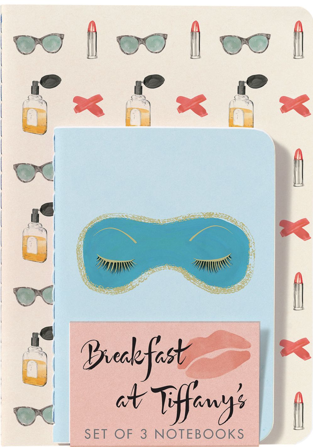 Breakfast at Tiffany's Notebooks : Set of 3