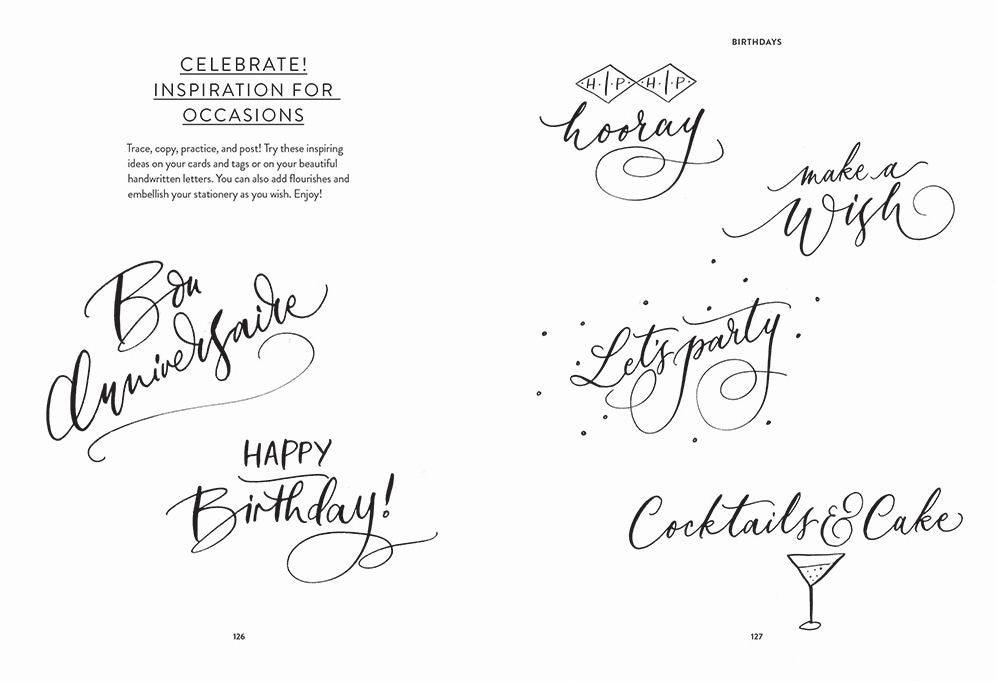 Nib + Ink: A Modern Calligraphy Sketchbook