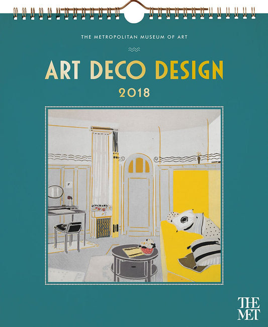 Art Deco Design 2018 Calendar