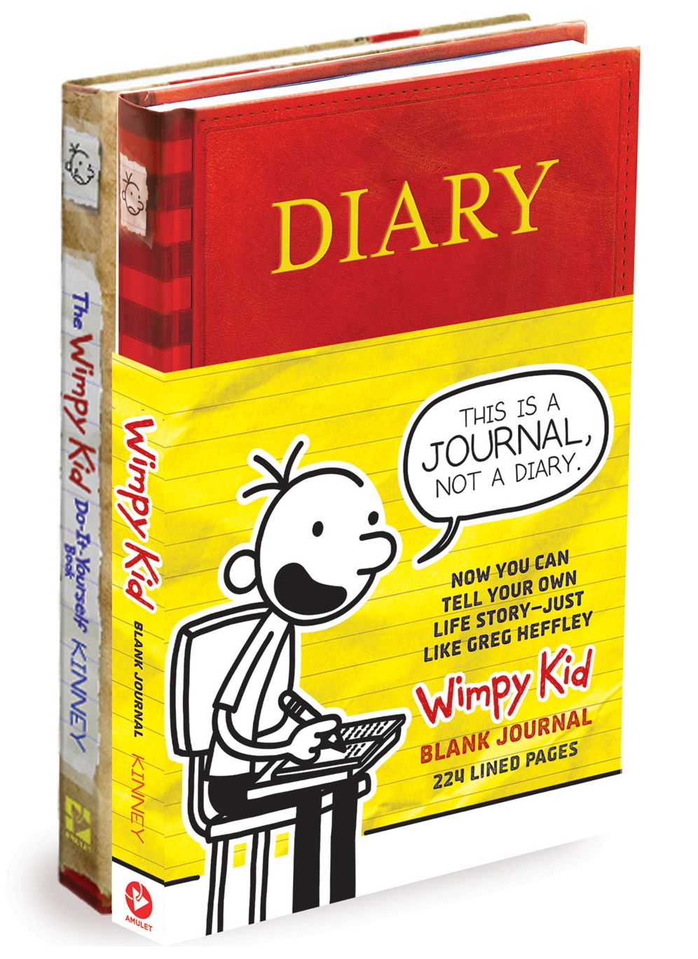 Diary of a Wimpy Kid Blank Journal/DIY Bundle