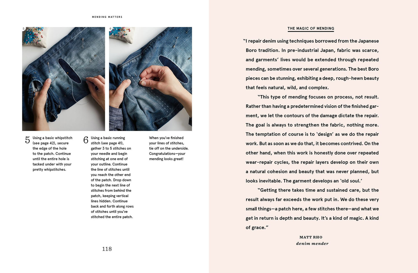Mending Matters: Stitch, Patch, and Repair Your Favorite Denim & More