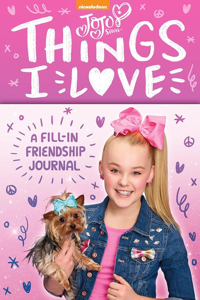 JoJo Siwa: Things I Love: A Fill-In Friendship Book