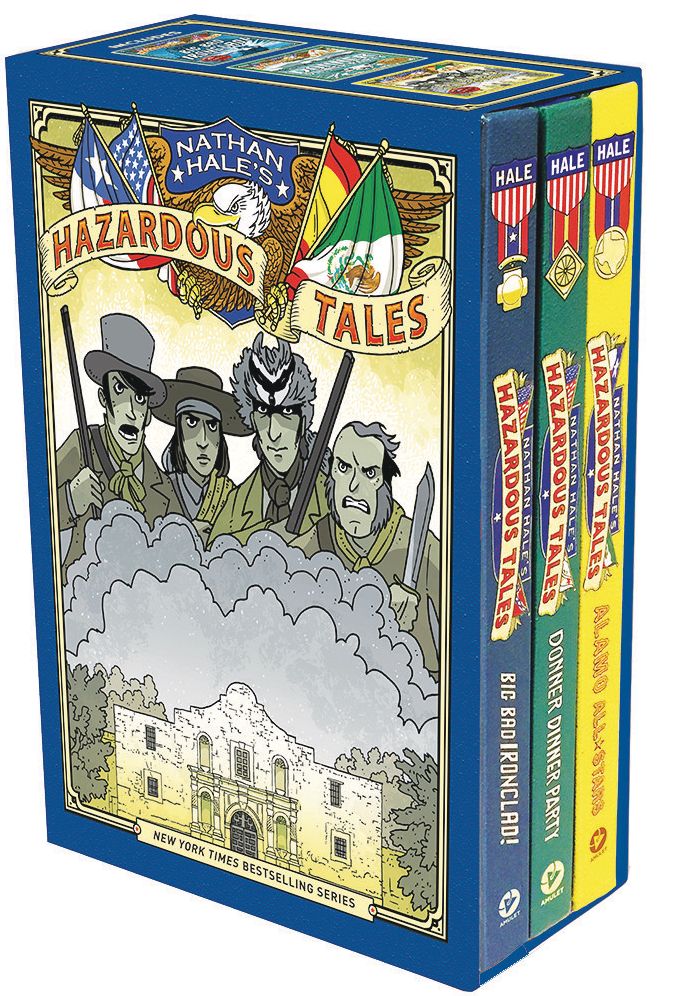 Nathan Hale's Hazardous Tales' Second 3-Book Box Set