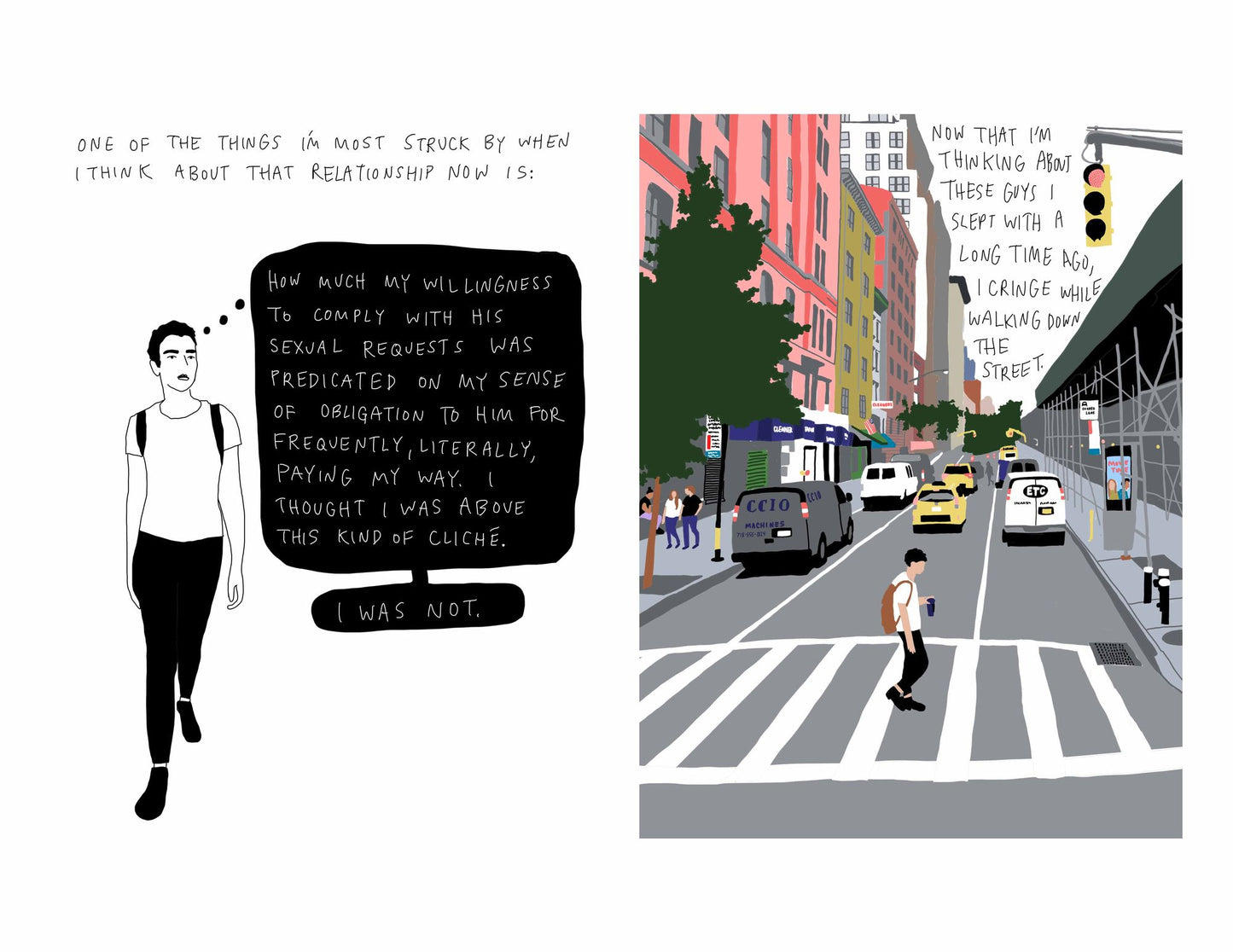 Commute : An Illustrated Memoir of Female Shame