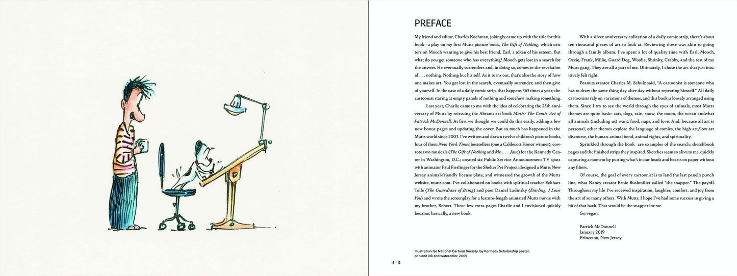 The Art of Nothing : 25 Years of Mutts and the Art of Patrick Mcdonnell