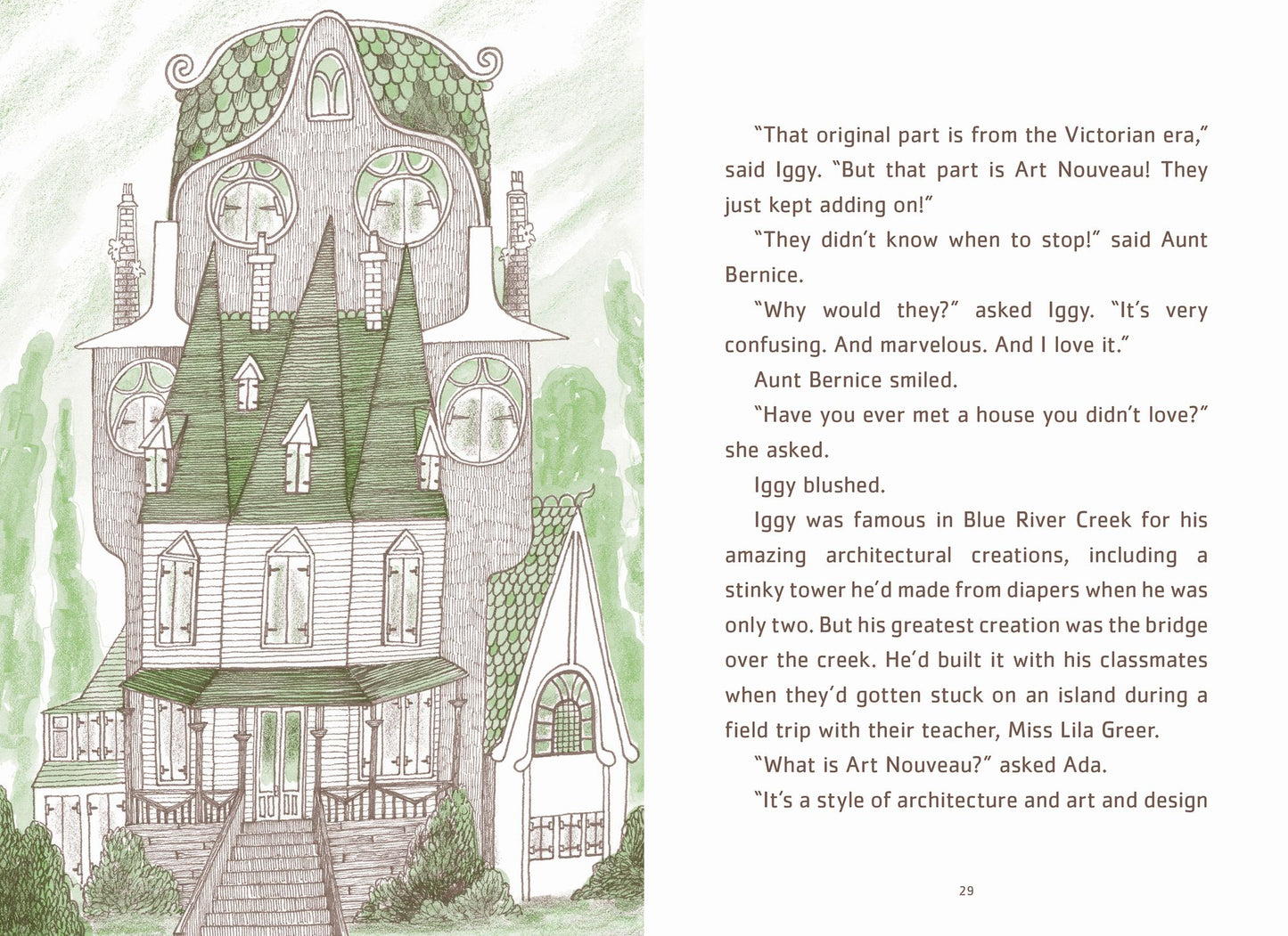 Iggy Peck and the Mysterious Mansion