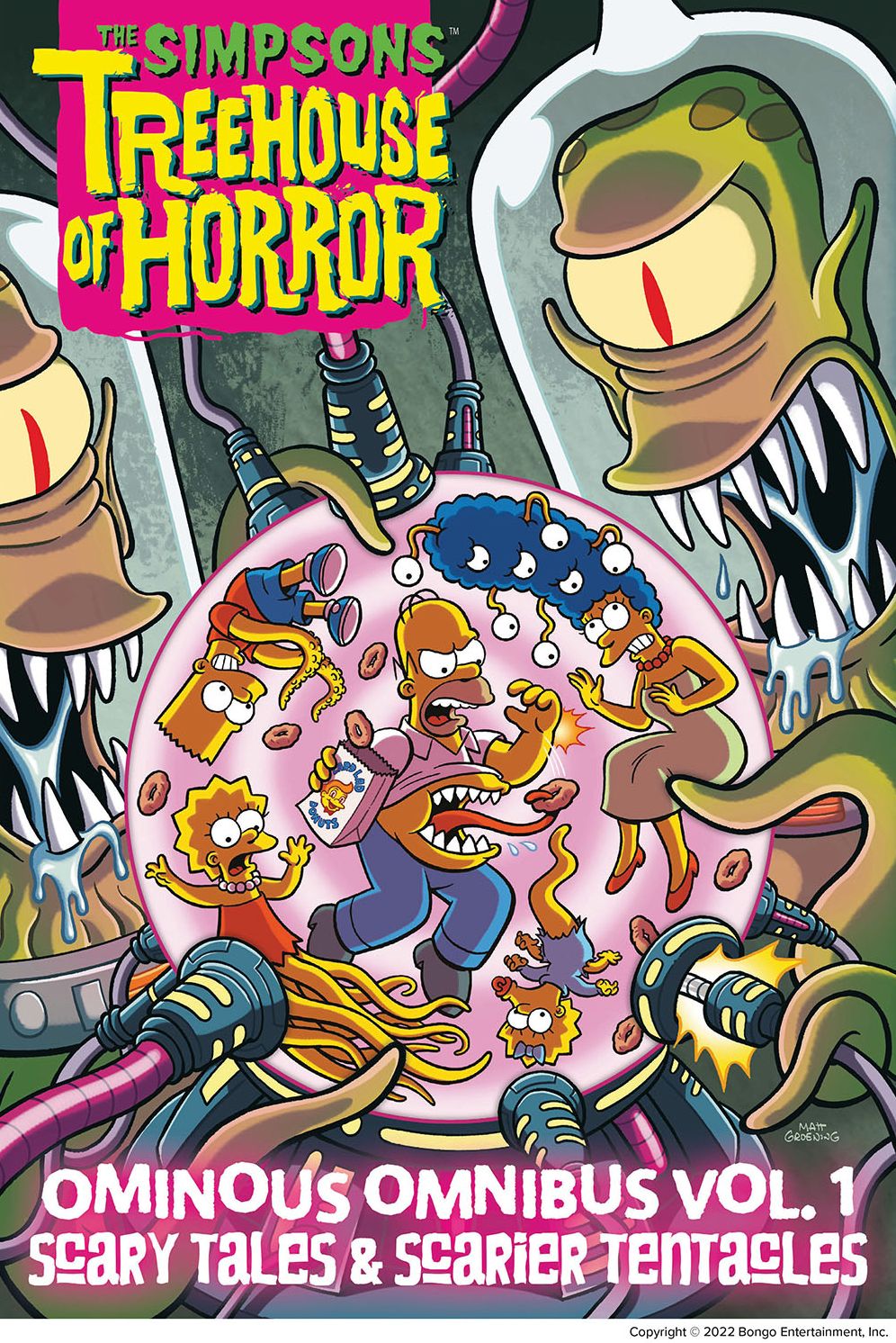 The Simpsons Treehouse of Horror Ominous Omnibus Vol. 1: Scary Tales & Scarier Tentacles