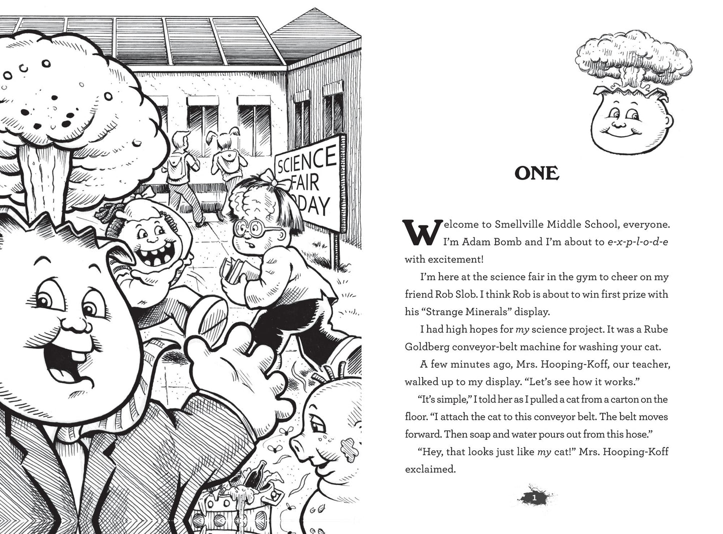 Welcome to Smellville (Garbage Pail Kids Book 1)