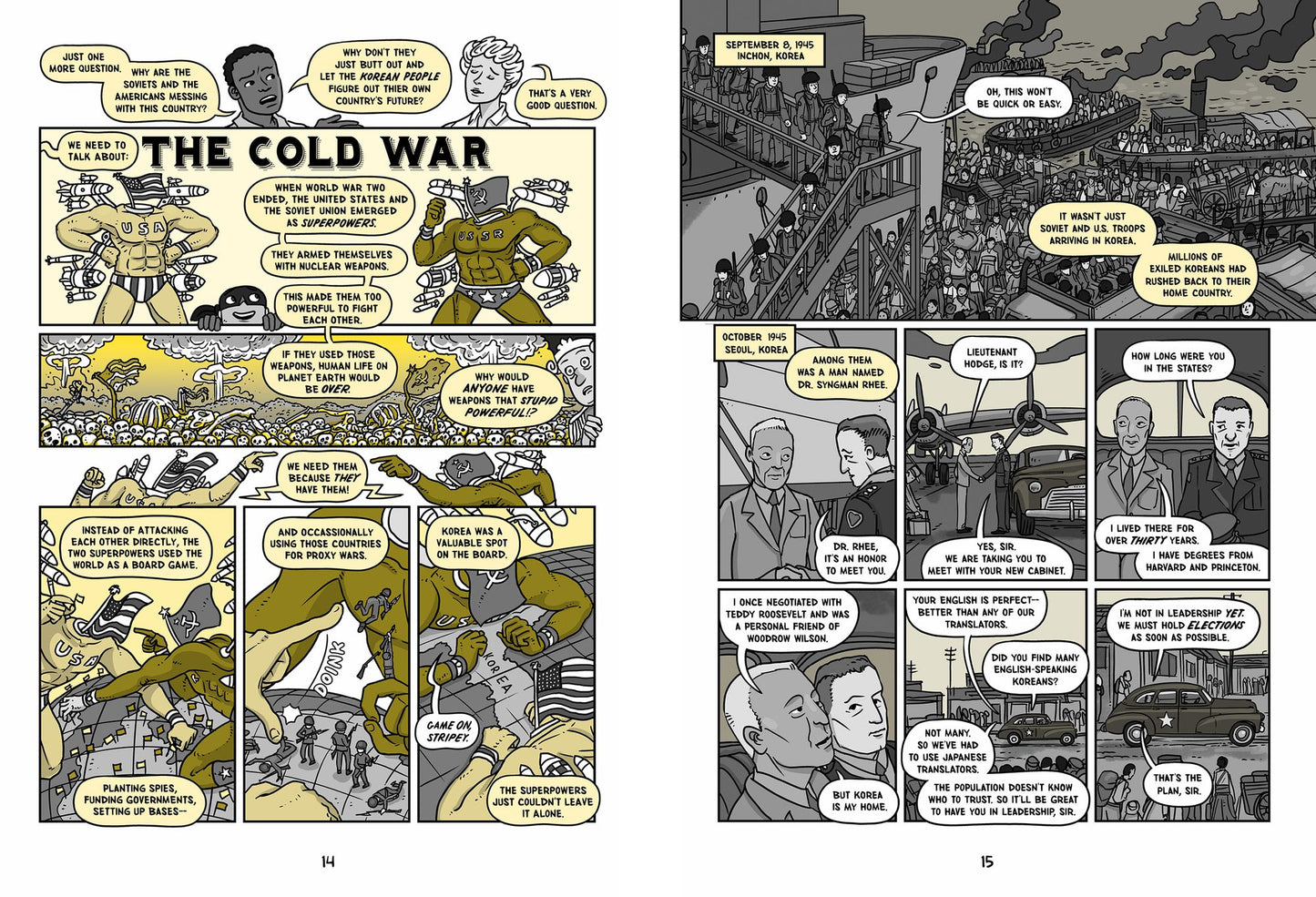 Cold War Correspondent (Nathan Hale's Hazardous Tales #11): A Korean War Tale